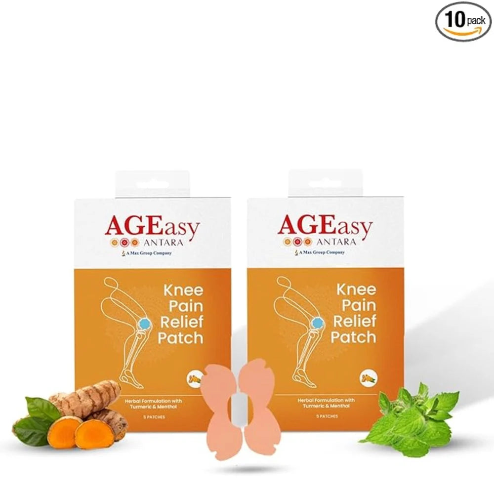 Turmeric Knee Pain Relief Patch – Herbal Comfort for Joint & Muscle Pain