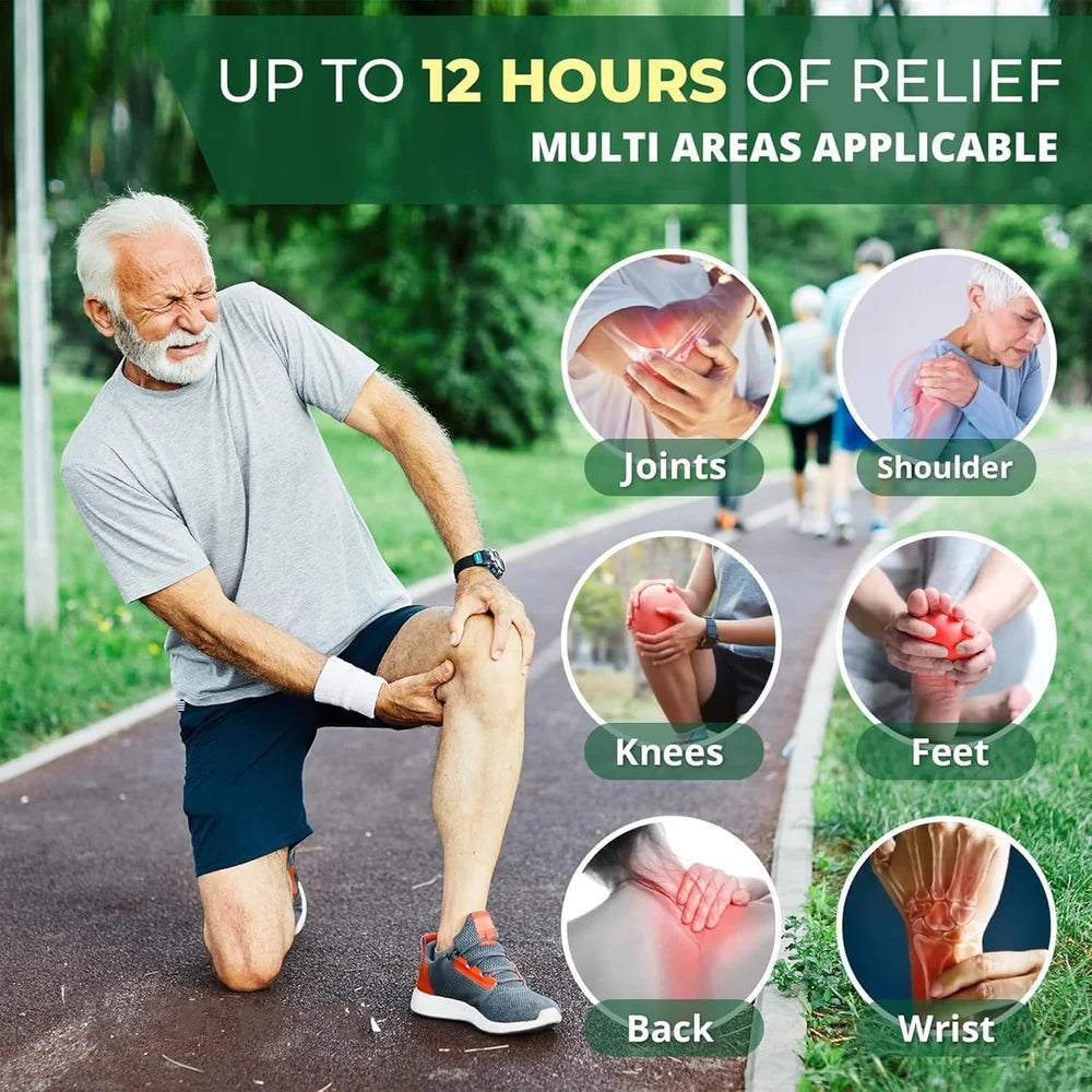 Keen Pain Relief Knee Patch – Instant Comfort for Joint Pain (10 Patches)
